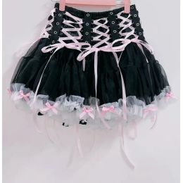 skirt y2kShort skirts Kawaii Short skirts harajuku Short skirts Bow Skirt Gothic Short skirts gothic clothes y2k clothes y2k fashion