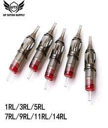 10pcs Tattoo Cartridge Needles Disposable SemiPermanent Makeup Eyebrow Tattoo Pen Machine Supply 3RL 5RL 7RL 9RL 11RL 14RL305Z3891513