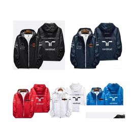 Motorcycle Apparel F1 Racing Jacket New Team Warm Windbreaker Sweatshirt Drop Delivery Automobiles Motorcycles Motorcycle Accessories Dhkyh