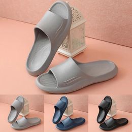 Slippers Fashion Spring And Summer Men Home Bathroom Non Slip Flat On Open Toe Comfortable Light Mens Camping