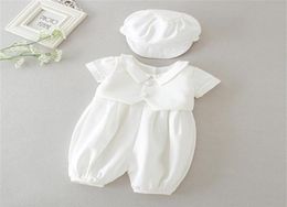 2020 New Baby Boy Christening Suits Formal Gentleman Clothing Sets Wedding Infant Boy Baptism First Birthday Shower Outfits343i7152597