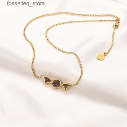 Pendant Necklaces Fashion Necklace Designer Choker Exquisite Women Gift Leather Long Chain Spring Romantic Gold Cr Jewellery Wholesale Zg2257 L240309
