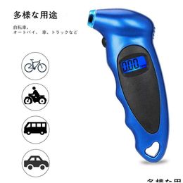 Other Auto Parts New Car Tyre Pressure Gauge Tyre Wheel Type Tester Procession Tool Monitor Drop Delivery Automobiles Motorcycles Dhyg9