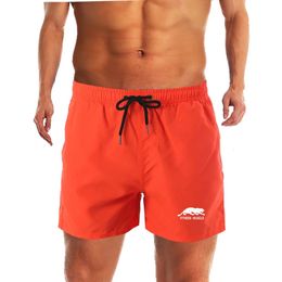 Mens Sexy Swimsuit Shorts Swimwear Men Briefs Swimming Quick Dry Beach Shorts Swim Trunks Sports Surf Board Shorts With Lining 240305