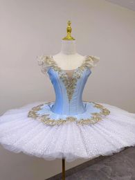 Stage Wear Ballet Skirt For Women Adult Girls Child Professional Classical Pancake Tutu Costume Perfomance Competition Dress