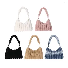 Evening Bags Y2K Furry Shoulder Bag Elegant And Fashionable Underarm For Women Girl