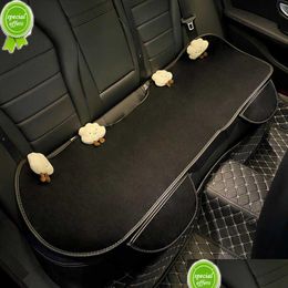 Other Interior Accessories New Cute Cartoon Cloud Styling Car Accessories Soft P Seat Er Interior Cushion Winter Seats Ers Drop Delive Dhncl