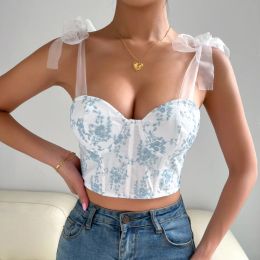 Camis Sexy Corsets Women Shaper Camis Underbust Body Bra Woman Clothes Fa Casual Bustier Ladies Crop Tops Blusa Lingerie Ropa Mujer