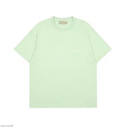 Designer Top Craft Mens T Shirts Mens Womens Fashion Ess Tshirt Street Casual Fog Short Sleeve FG Tees 1977 Cotton Printing Polos Shirt SIZE S-XL DUAH