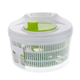 Fruit & Vegetable Tools Salad Spinner Lete Greens Washer Dryer Drainer Crisper Strainer For Washing Drying Leafy Vegetables Kitchen Dr Dhke9