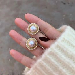 Stud Earrings Uilz Fashion Cute Imitation Pearls Pearl For Women Korean Gorgeous Zirconia Bridal Wedding Jewelry Wholesale