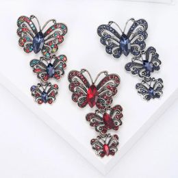 Brooches 3 Butterflies For Women Fashion Pin Insect Clothing Suit Coat Accessories Colours Available Wedding Banquet Jewellery