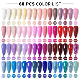 UR SUGAR 7ml Colour Gel Set Full Nail Polish Kits Semi Permanent Soak Off UV LED Art Varnish Manicure Sets 240229