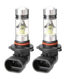 Universal 2pcsset 100W H10 9145 9005 6000K High Power Car Driving Fog Lights Bulb Universal Car Truck LED External Light Bulbs8599250