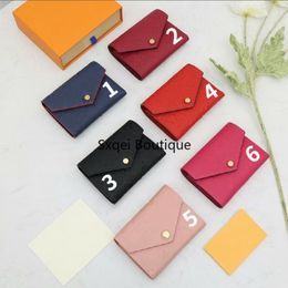 2023 Designer Small Wallets For Women Bag Fashion Short Wallet Classic Credit Card Holder High Quality 41938262K