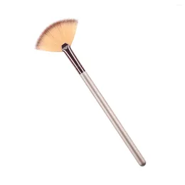 Makeup Brushes Cosmetics Brush Professional Fan Pearlescent Powder Bamboo For Woman Miss