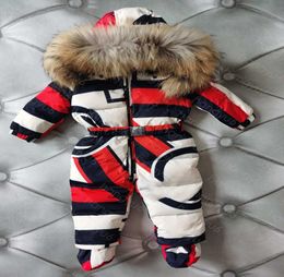 Baby jacket coldproof small and medium size baby white duck down children039s cottonpadded jacket Waist type matching thicken2776476