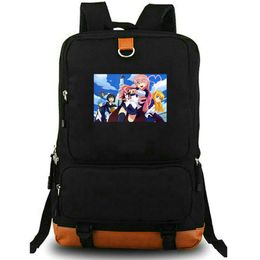 Zero no tsukaima backpack Treasure daypack Peaceful Time school bag Cartoon Print rucksack Leisure schoolbag Laptop day pack