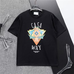 Tshirts Fashion T Shirts Mens Women Designers T-shirts Tees Apparel Tops Man S Casual Chest Letter Shirt Luxurys Clothing Sleeve Bur Clothes size M-3XL #013