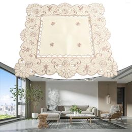 Table Cloth High Quality Practical Tablecloth Oval Rectangle Square Wedding Party Dining Room Decor Embroidered
