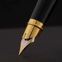 St Penpps Pen Black 3802 Iraurita Fountain Fine nib Calligraphy Writing Pens Office School Gift 240227