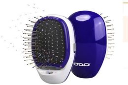 Portable Electric Ionic Hair Brush Negative Ions Scalp Massage Care Comb Head Massage Comb Modelling Styling Hairbrush6565773