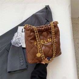 Shop For Online Sale French Niche Bag Womens 2024 New Early Autumn High-end and Stylish Chain Single Shoulder Letter Crossbody