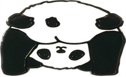 Panda Buttocks Enamel Brooches Lovely Animal Lapel Pins Cartoon Badge Friend Jewellery Accessories Gift Whole7698970