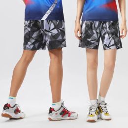 Polos Men/Women Badminton Shorts Children's Student Sports Shorts Table Tennis Clothing Running Competition Training Shorts Printing