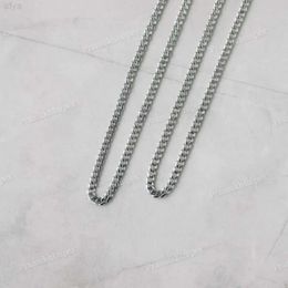 Wholesale 925 Silver Sterling Chains Men Necklace 75 Grams Solid Chain Jewelry Cuban for Women