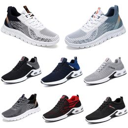 Men Shoes New Running Women Hiking Flat Shoes Soft Sole Fashion White Black Pink Bule Comfortable Sports D3 GAI 428 Wo