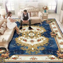 3D printed flannel European-style carpet room floor carpet living room bedroom home decorative pad environmental protection2955