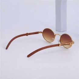 2024 Luxury Designer OFF Luxury Designer New Men's and Women's Sunglasses Off Kajila metal small round frame fashion sunglassesKajia