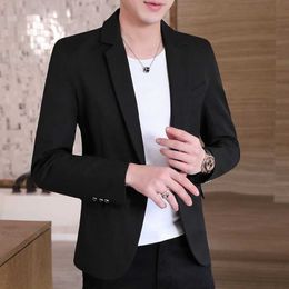 WZXSK small suit mens Korean version trendy spring and autumn youth single suit mens top handsome casual mens outerwear