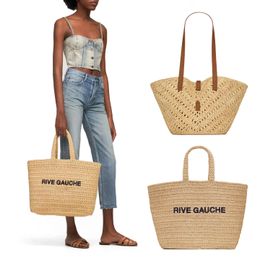 Straw Shop basket Rive Gauche Designer Beach bag fashion Raffias handbag Womens summer Large tote bag weave Shoulder hobo mens Crossbody clutch Luxurys travel bags