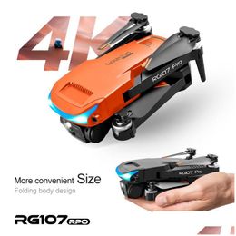 Simulators M28 Drone Esc 4K Three-Sided Obstacle Avoidance Dron Professional Dual Hd Camera Fpv Aerial Pography Foldable Quadcopter Rg Dhwhe