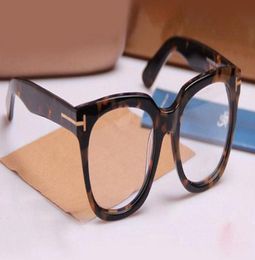 Brand Glasses men and women TF5179 fashion prescription acetate big frame spectacle optical eyeglasses with case1519437