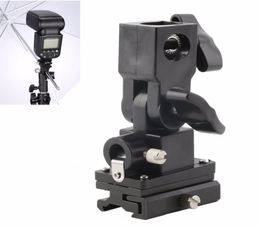 Universal Type B Shoe Flash Umbrella Holder Swivel Light Stand Bracket For Camera2966105