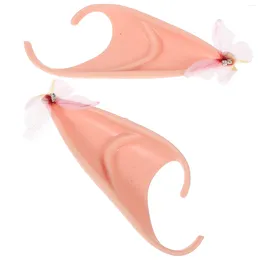 Makeup Brushes 1 Pair Cosplay Elf Ears Decorative Fairy Performance Prop For Women