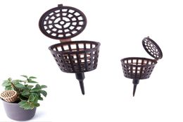 Garden amp PlantersNursery 10pcs Dome Case Plastic Plant Bug Portable Nursery Pots1414169