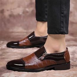 Dress Shoes 39-45 Size 41 Semi Formal Man Heels Men's Sneakers High Quality Men Black Sports Universal Brands