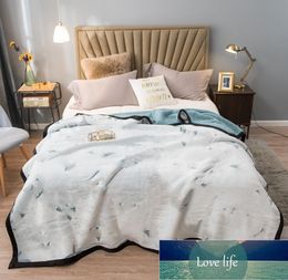 Cross-Border Spring Double-Layer Thickened Flannel Berber Fleece Blanket Four Seasons Casual Blanket Cover Blanket Air