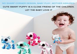 Intelligent robot dog smart toy pet interaction children fun playmate electronic 4 Colorsa467217505