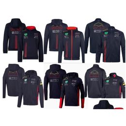 Motorcycle Apparel F1 Racing Sweatshirt Spring And Autumn Outdoor Team Hoodie Same Style Customization Drop Delivery Automobiles Motor Dhbyk