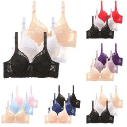 Bras Sets For Women Strapless Pack Of 3 With Underwire Push Up Bra Set Women's Sexy Bustier Sports Training