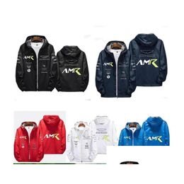 Motorcycle Apparel F1 Forma One Racing Jacket Autumn And Winter Warm Windbreaker Sweatshirt Drop Delivery Automobiles Motorcycles Moto Dhugx