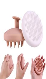 Hair Brushes Silicone Head Body Scalp Massage Brush Shampoo Washing Comb Shower Bath SPA5174633