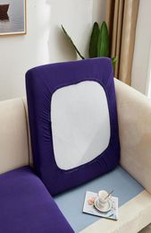 Stretch Plain Sofa Cushion Seater Cover Solid Spandex Cushion Seat Cover for L Shaped Sofa Couch Chaise Lounge Seat5347671