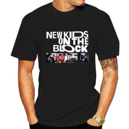 T-Shirt New Kids on the Block Women Relaxed V Neck Fashion Tshirt Tee New Nkotb