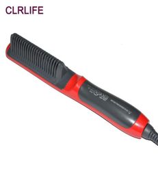 CLRLIFE Electric Hair Straightener Comb Smooth Ceramic Hair Straightening Brush Flat Iron Fast Straightener Beauty Tools4720497